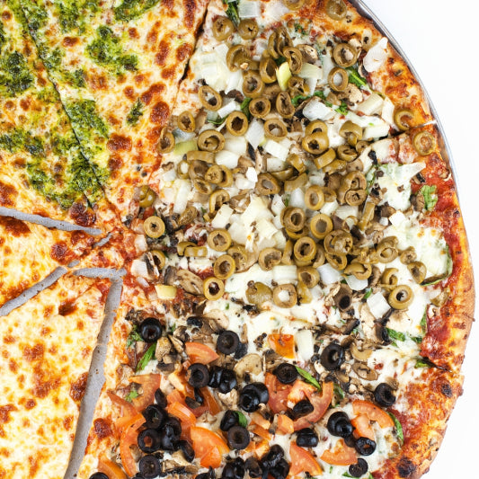 Familien Pizza (Mit 5 Auflagen nach Wunsch)